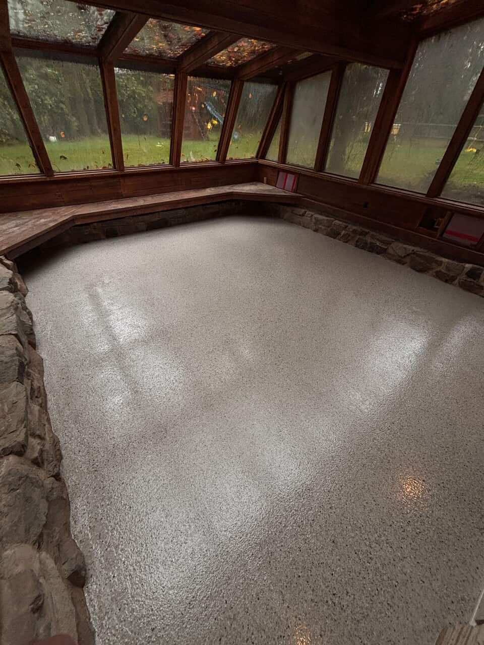 Sunroom Coating Transformation by GR8