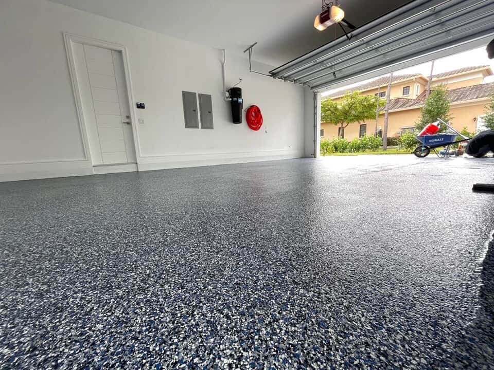 Bright Flake Garage Finish by GR8