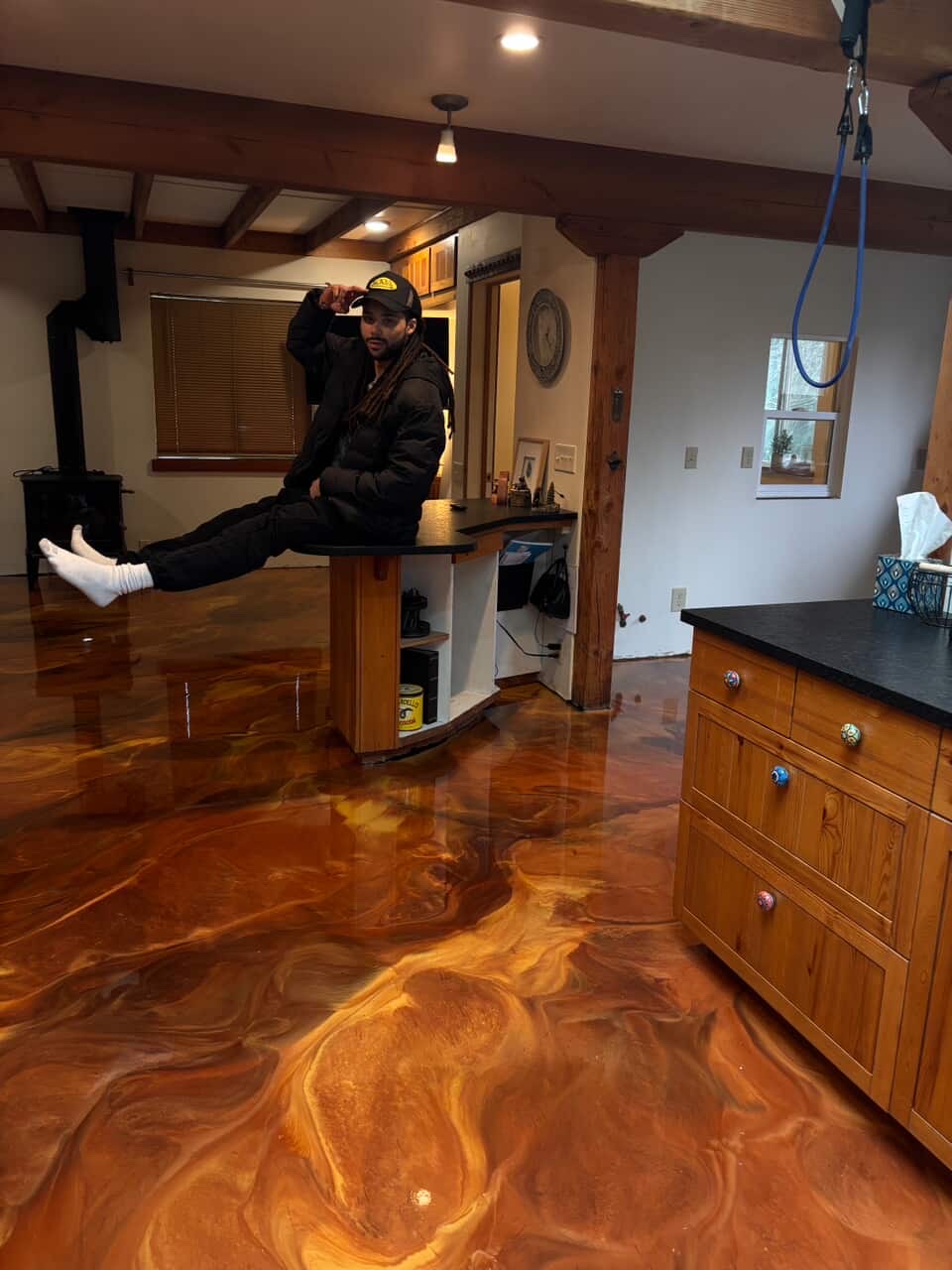 Justice at Work Detailing and Checking Floors