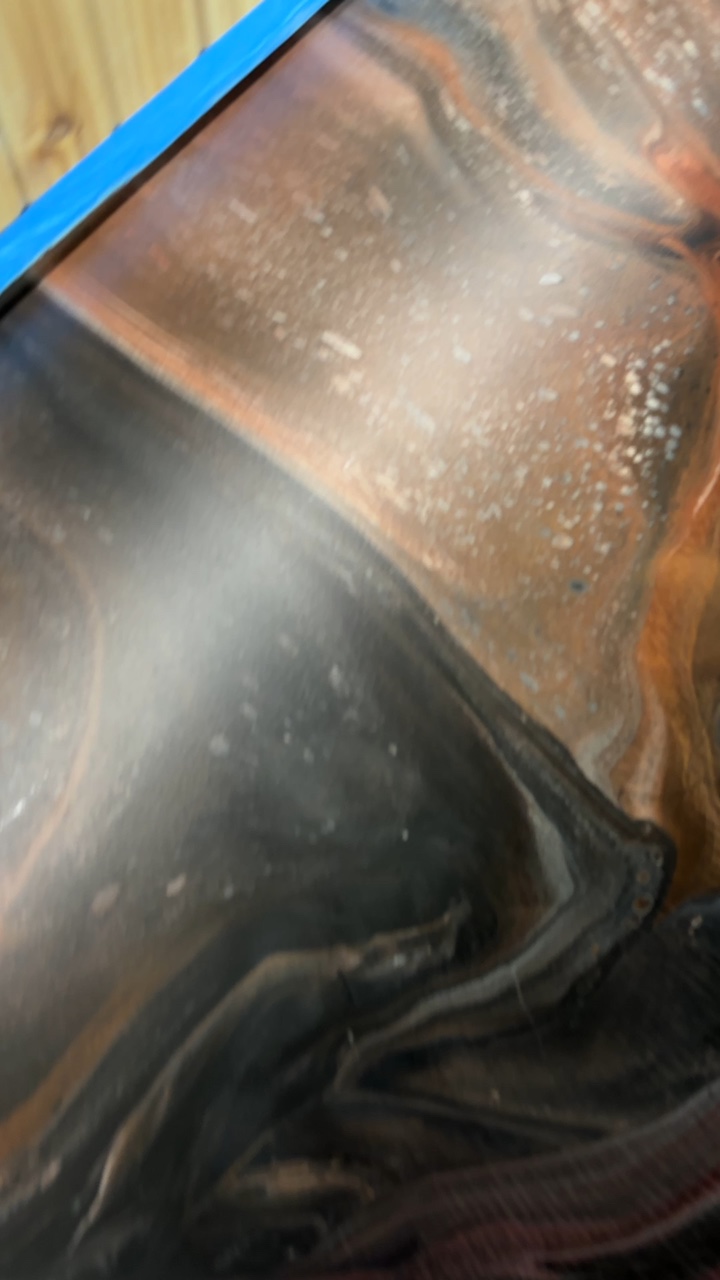 Bespoke Metallic Epoxy Countertop Video